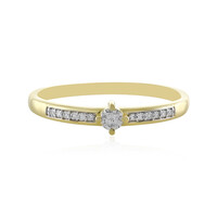 Anillo en oro con Diamante limpio a lupa F (LUCENT DIAMONDS)