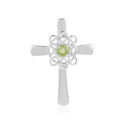 Colgante en plata con Peridoto