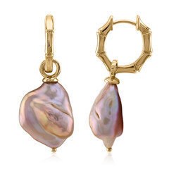 Pendientes en plata con Perla Ming (TPC)