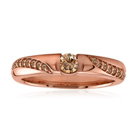 Anillo en oro con Diamante rosa de Francia de Argyle VS1