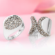 Anillo en plata con Marcasita (Annette classic)