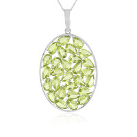 Collar en plata con Peridoto