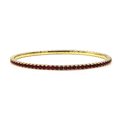 Brazalete en oro con Rubí de Mozambique (CIRARI)