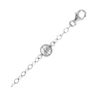 Alargador de cadena en plata 6 cm - 3,8 g