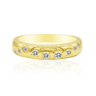 Anillo en oro con Diamante IF (D) (Annette)