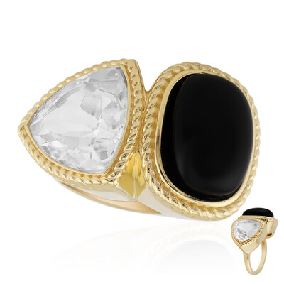 Anillo en plata con Ónix negro (MONOSONO COLLECTION)