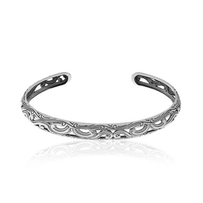 Brazalete en plata (Desert Chic)