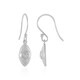 Pendientes en plata con Diamante I2 (I)