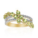 Anillo en plata con Peridoto