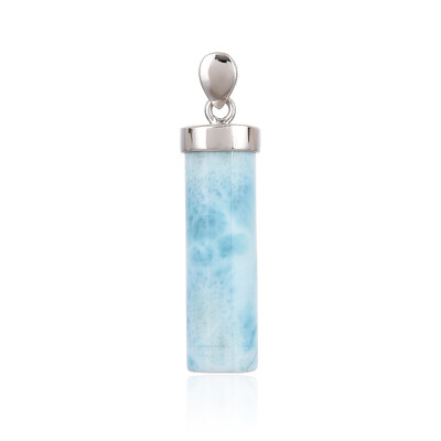 Colgante en plata con Larimar