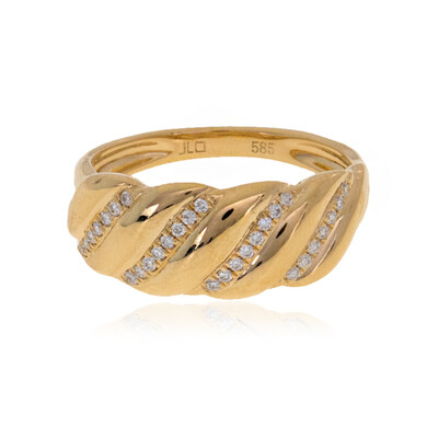 Anillo en oro con Diamante limpio a lupa F (LUCENT DIAMONDS)