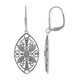 Pendientes en plata con Diamante I3 (I)