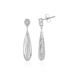 Pendientes en oro con I1 (I) Diamante (Ornaments by de Melo)