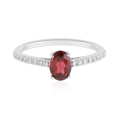 Anillo en oro con Espinela roja noble (AMAYANI)