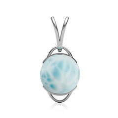 Colgante en plata con Larimar