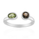 Anillo en plata con Peridoto