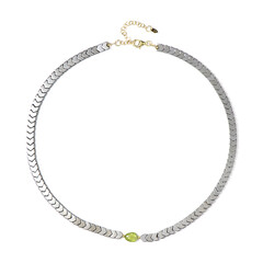 Collar en plata con Peridoto