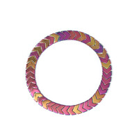 Brazalete con Hematita rosa mística