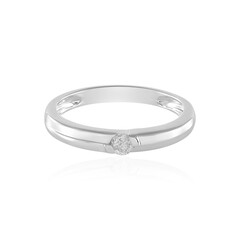 Anillo en plata con Diamante I2 (J)