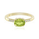 Anillo en plata con Peridoto