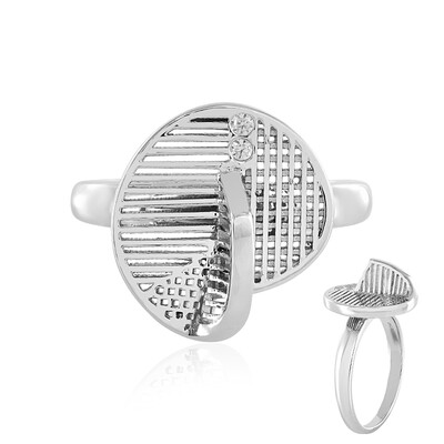 Anillo en plata con Zircón (MONOSONO COLLECTION)