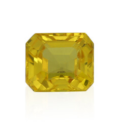 Piedra preciosa con Zafiro Ceylon amarillo