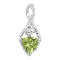 Colgante en plata con Peridoto