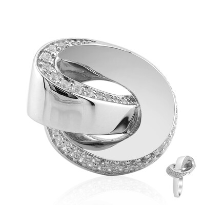 Anillo en plata con Zircón (MONOSONO COLLECTION)