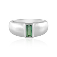 Anillo en plata con Turmalina verde Benedito