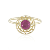 Anillo en oro con Zafiro rosa de Madagascar (Ornaments by de Melo)