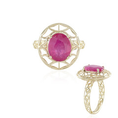 Anillo en oro con Zafiro rosa de Madagascar (Ornaments by de Melo)