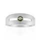 Anillo en plata con Zafiro verde de Tulear (Pallanova)