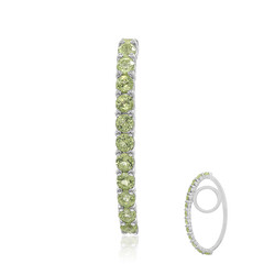 Colgante en plata con Peridoto