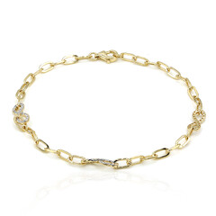 Brazalete en oro con Diamante SI2 (H) (CIRARI)