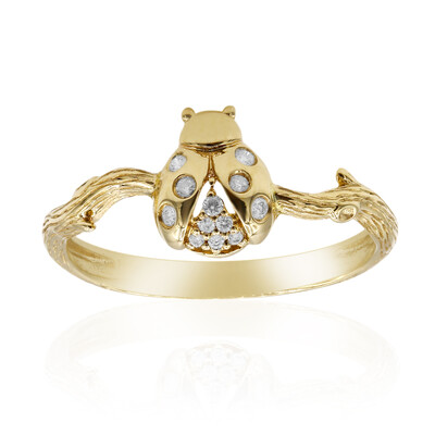 Anillo en oro con Diamante I1 (H)  (Smithsonian)