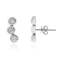 Pendientes en oro con Diamante I1 (H)  (CIRARI)