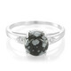 Anillo en plata con Obsidiana Copo de Nieve