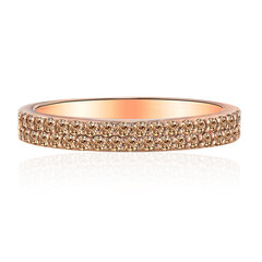 Anillo en oro con Diamante rosa de Francia de Argyle SI1