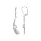 Pendientes en plata con Zircón (MONOSONO COLLECTION)