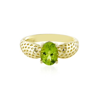 Anillo en oro con Peridoto (Ornaments by de Melo)