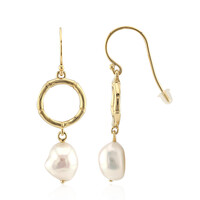 Pendientes en plata con Perla Freshwater (TPC)