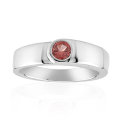 Anillo en plata con Turmalina rosa de Brasil (Pallanova)