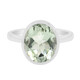 Anillo en plata con Amatista verde (MONOSONO COLLECTION)