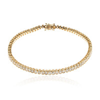 Brazalete en oro con Diamante I1 (H)  (CIRARI)