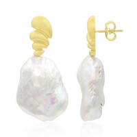 Pendientes en plata con Perla Freshwater (TPC)