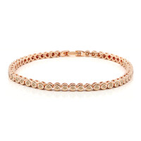 Brazalete en oro con Diamante rosa de Francia de Argyle SI1