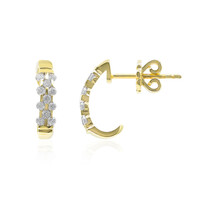 Pendientes en oro con Diamante SI1 (G)