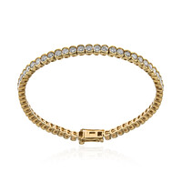 Brazalete en oro con Diamante I1 (H)  (CIRARI)