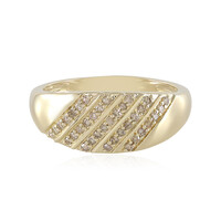 Anillo en oro con Diamante champán I1