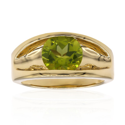 Anillo en plata con Peridoto